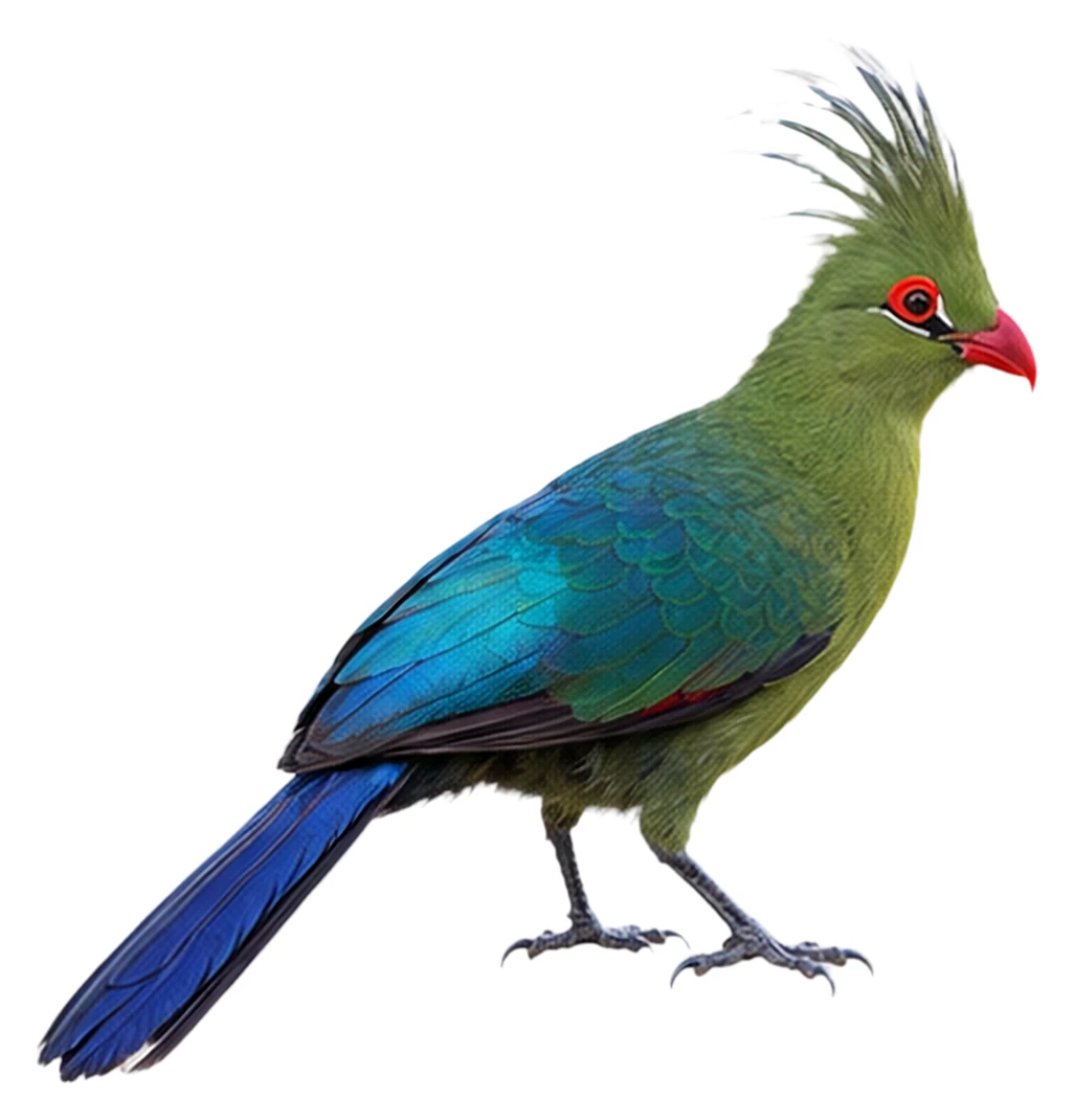 Schalow's Turaco · Original color inspiration