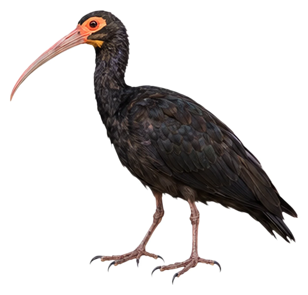 Sharp-tailed Ibis · Original color inspiration