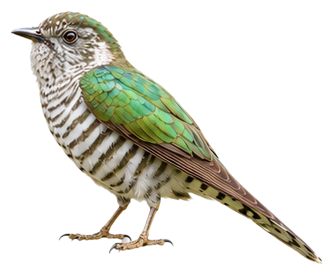 Shining Bronze Cuckoo · Original color inspiration