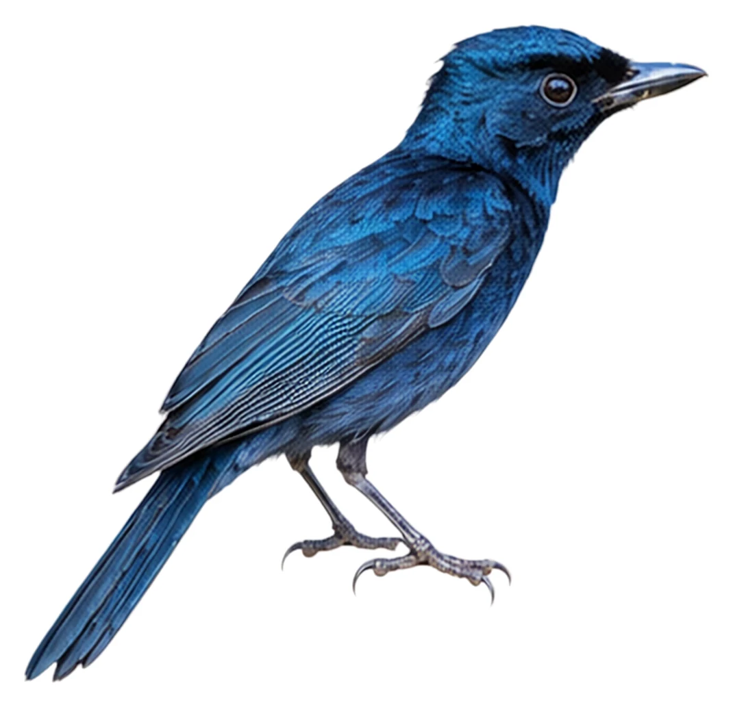 Shining Flycatcher · Original color inspiration