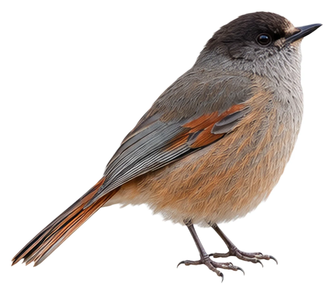 Siberian Jay · Original color inspiration