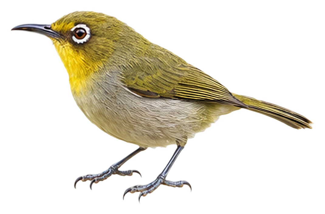 Slender-billed White-eye · Original color inspiration