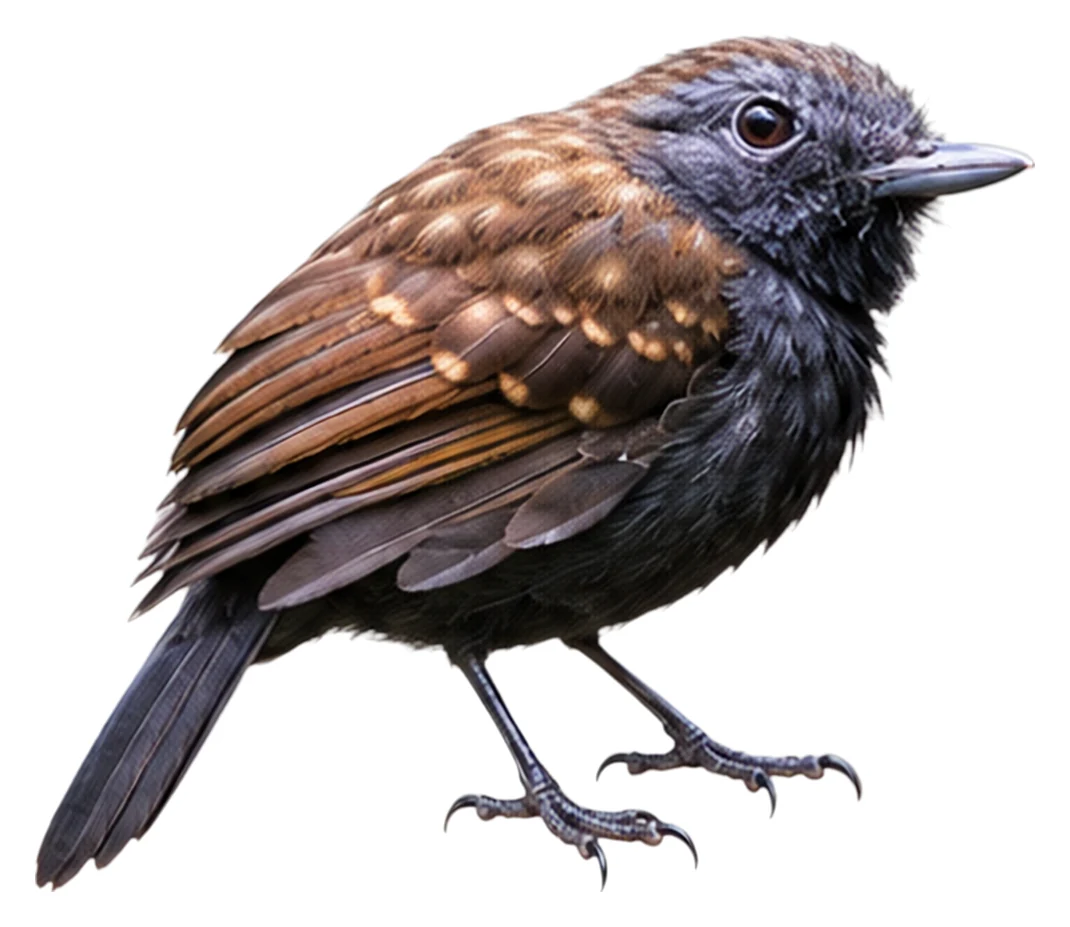 Speckled Antshrike · Original color inspiration