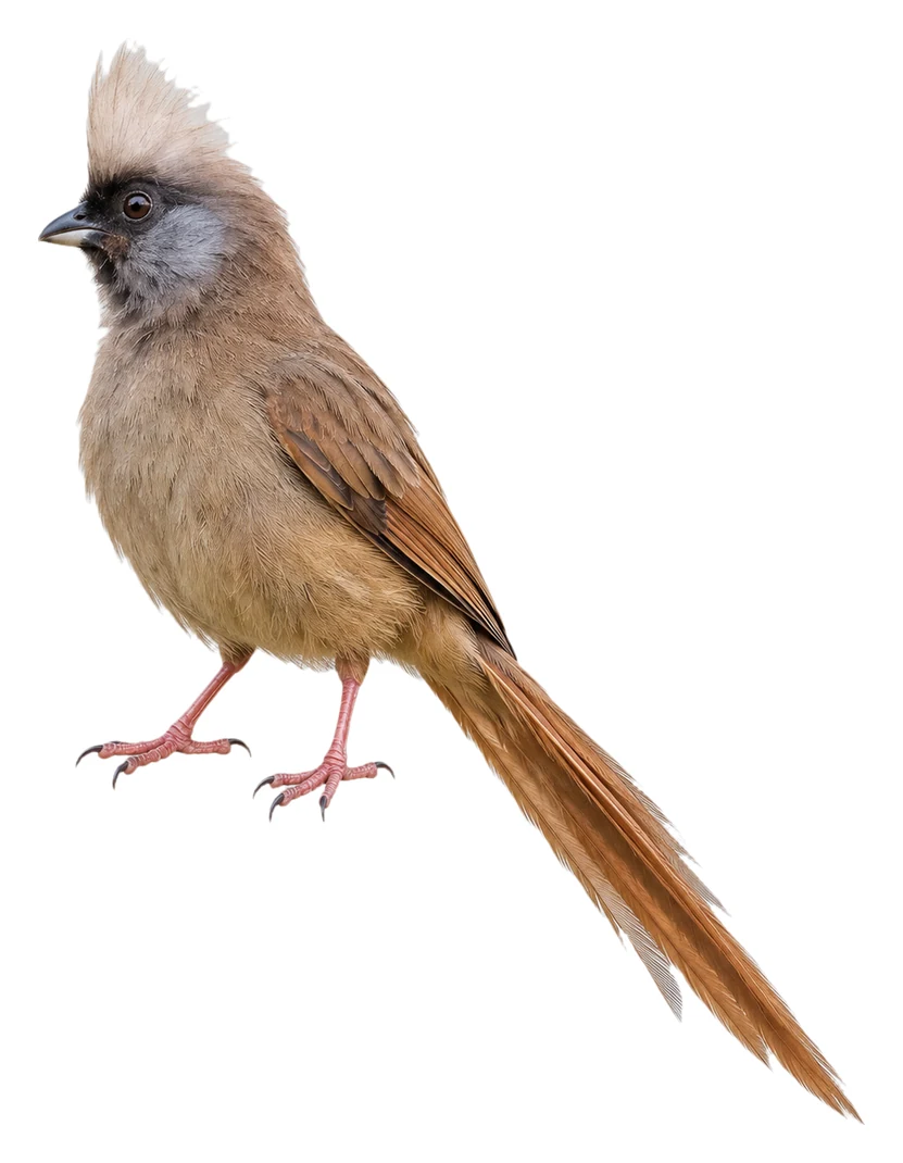 Speckled Mousebird · Original color inspiration