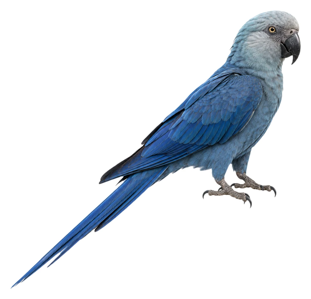 Spix's Macaw · Original color inspiration