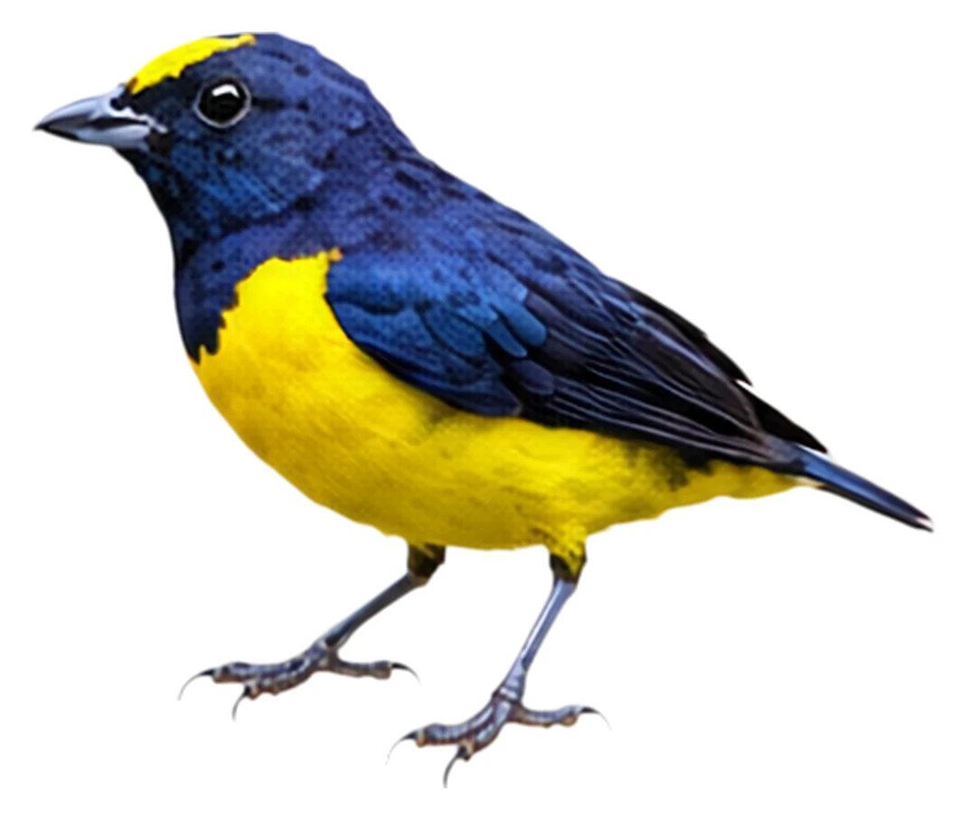 Spot-crowned Euphonia · Original color inspiration