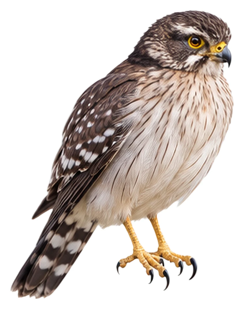 Spot-winged Falconet · Original color inspiration