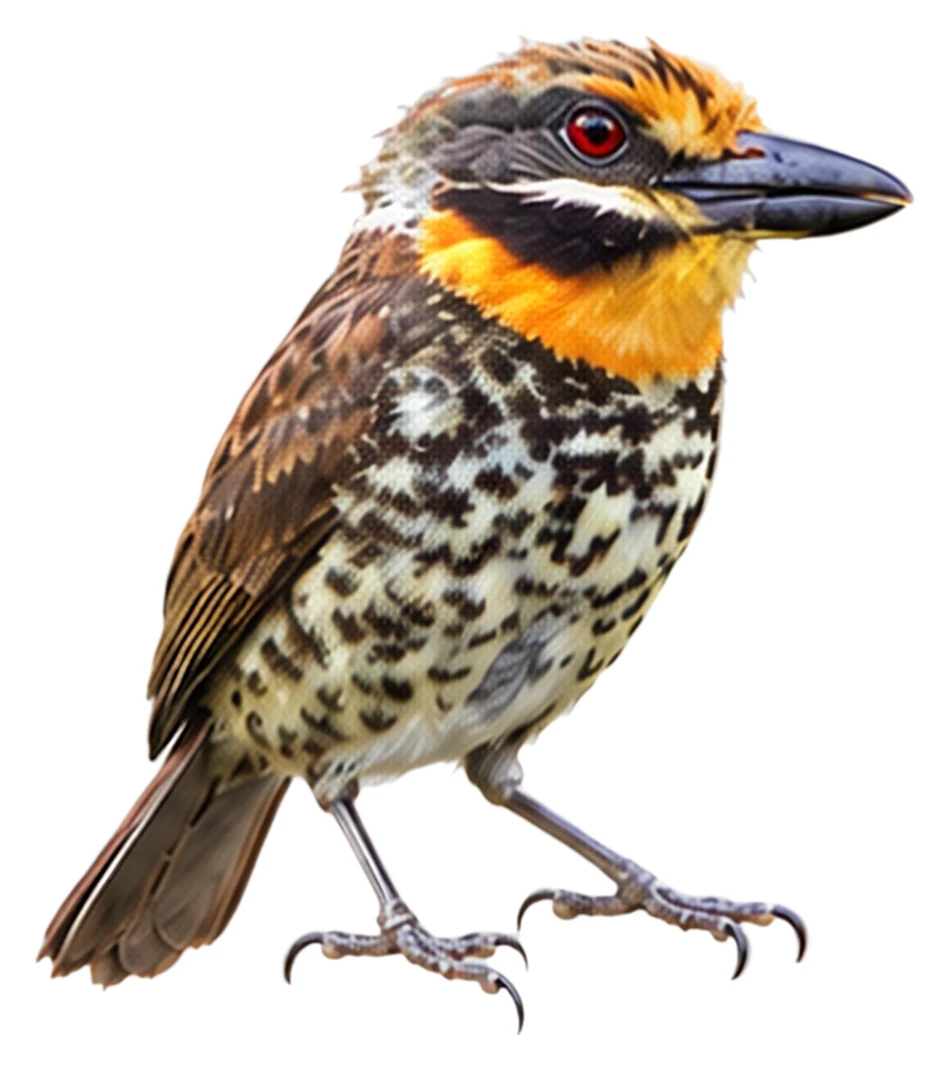 Spotted Puffbird · Original color inspiration