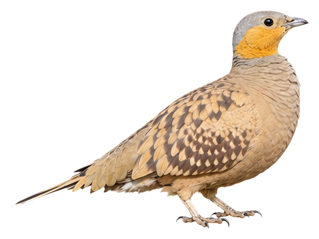 Spotted Sandgrouse · Original color inspiration
