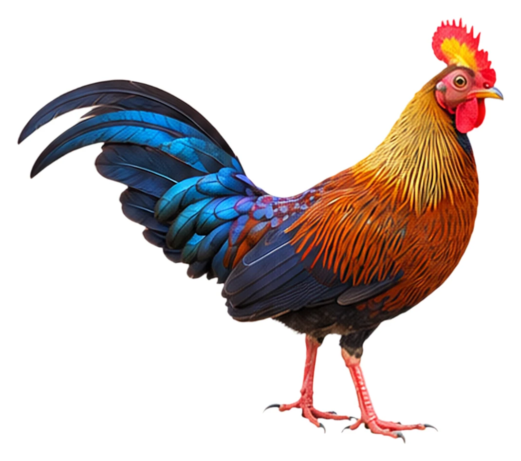 Sri Lanka Junglefowl · Original color inspiration