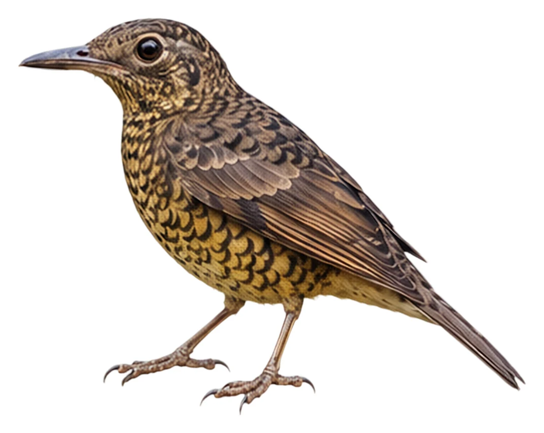 Sri Lanka Thrush · Original color inspiration