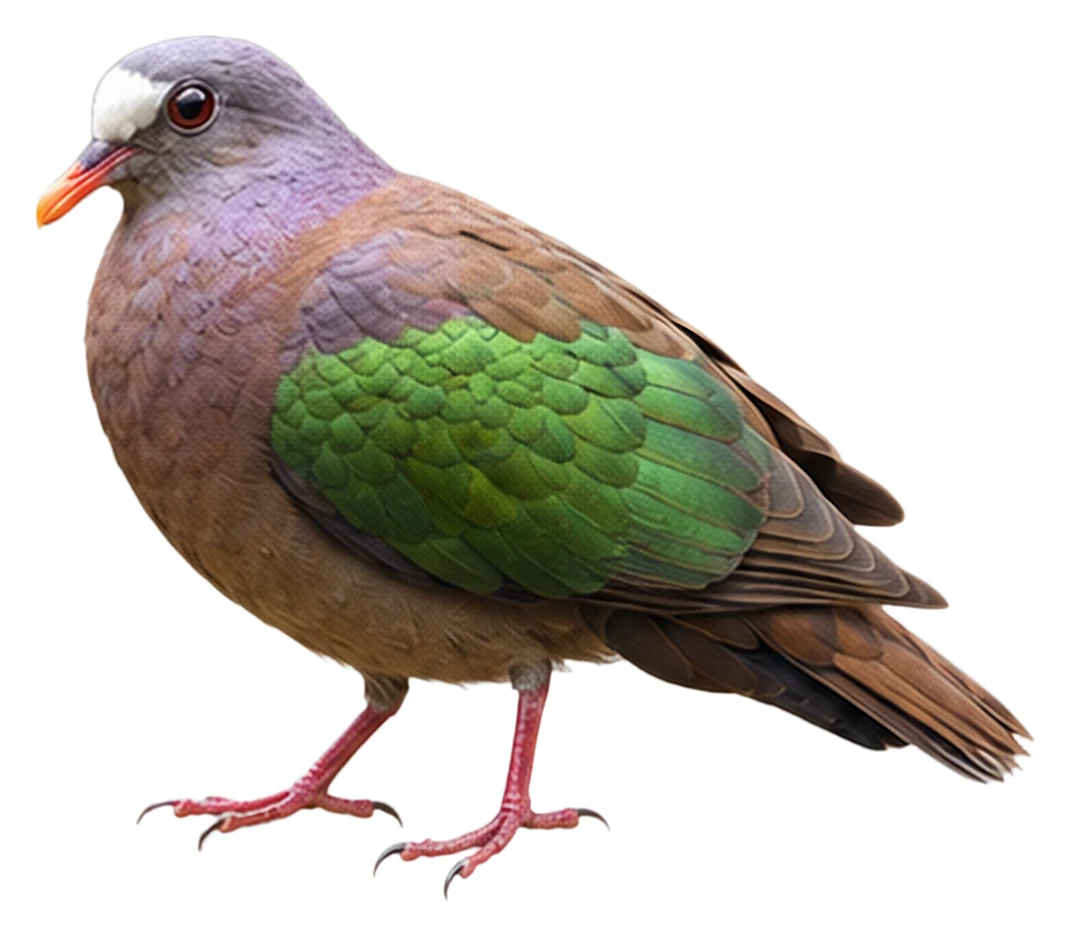 Stephan's Emerald Dove · Original color inspiration