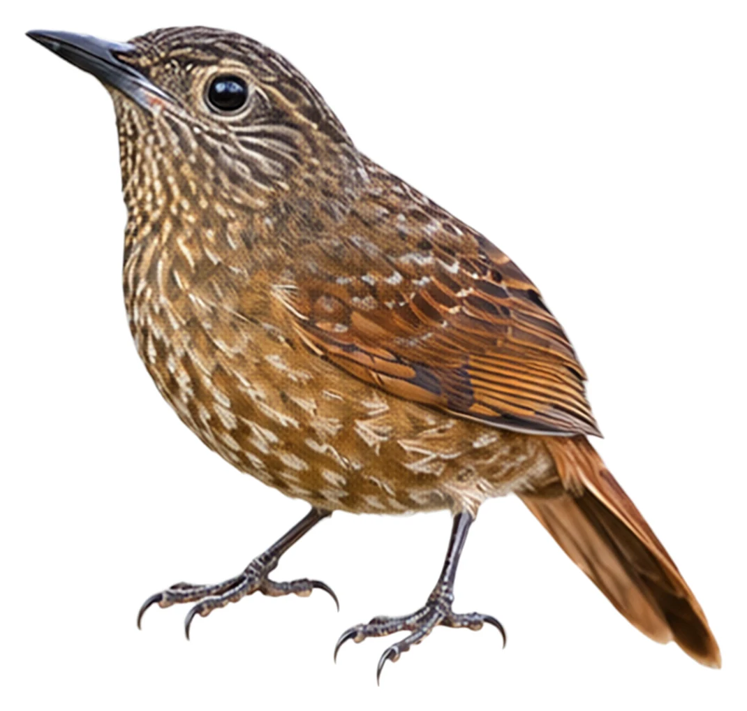 Streak-capped Treehunter · Original color inspiration