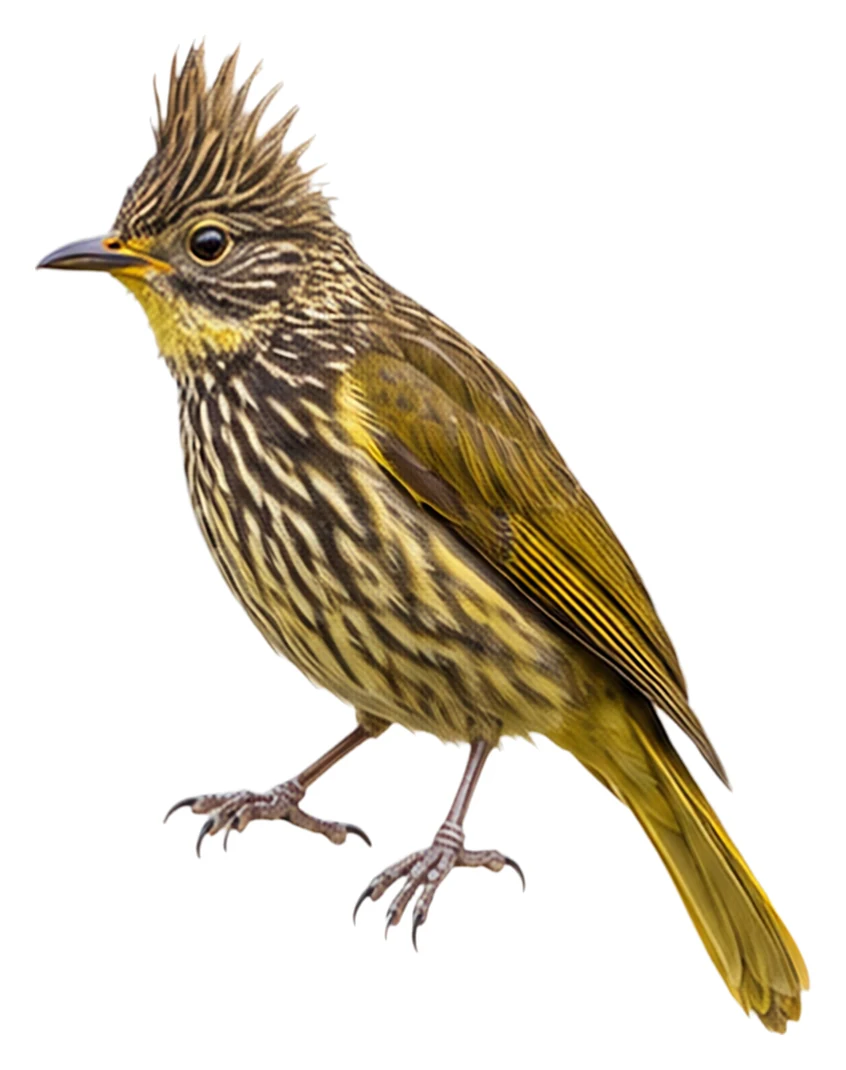 Striated Bulbul · Original color inspiration