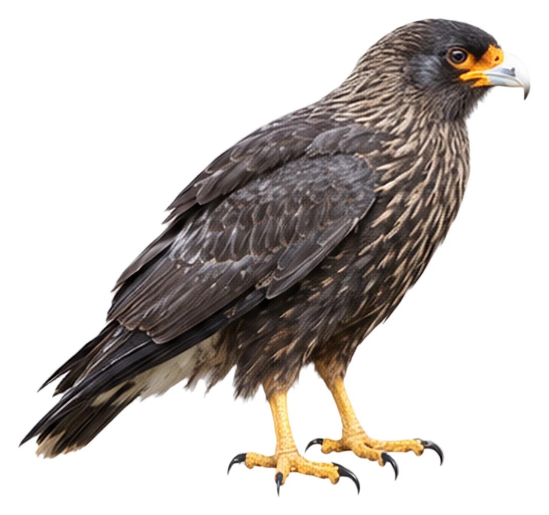 Striated Caracara · Original color inspiration