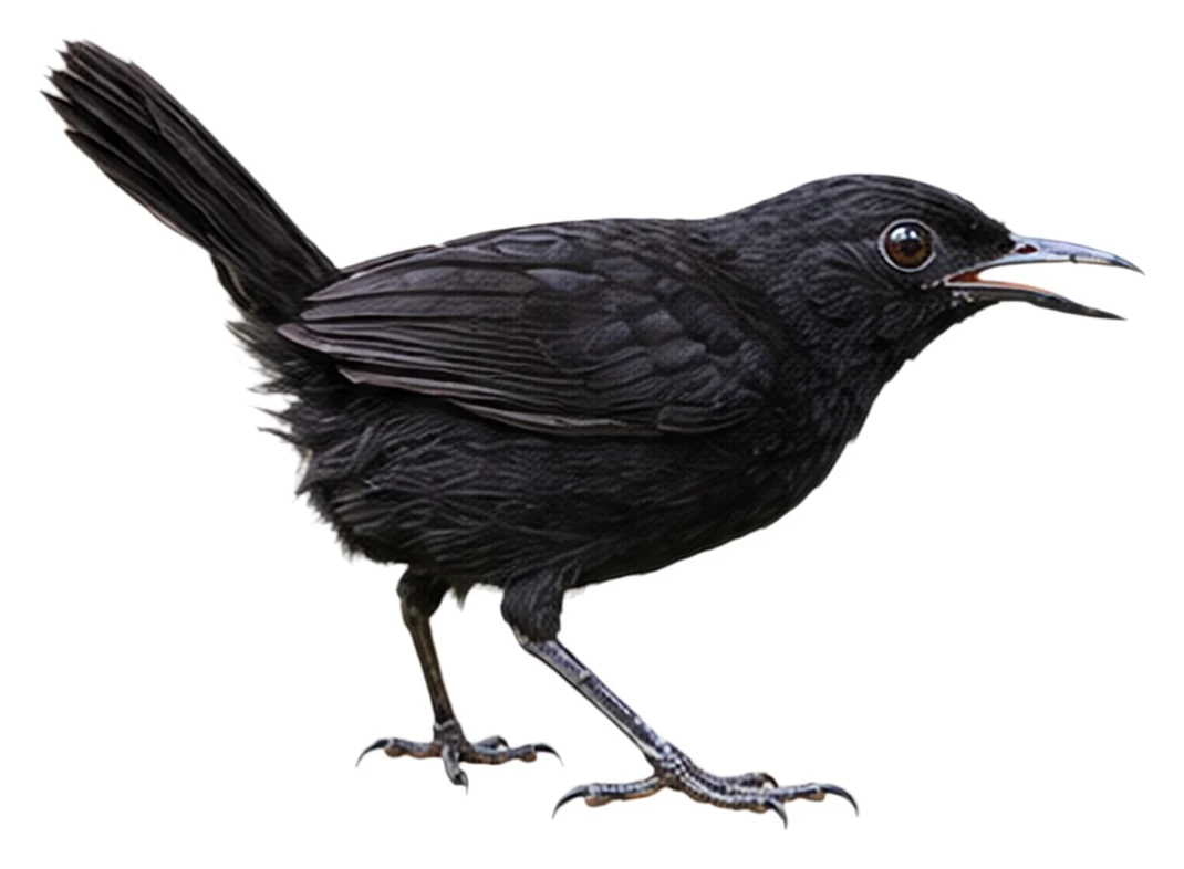Stub-tailed Antbird · Original color inspiration