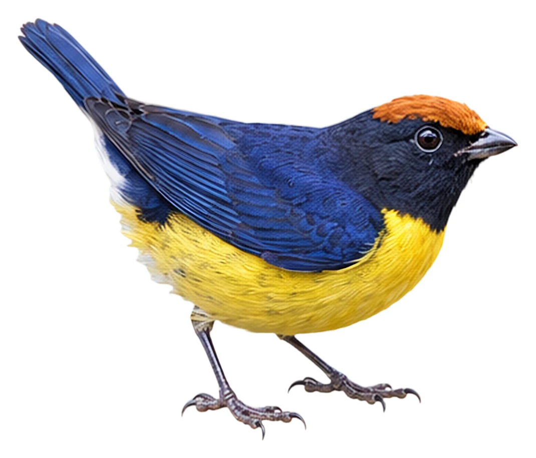 Tawny-capped Euphonia · Original color inspiration