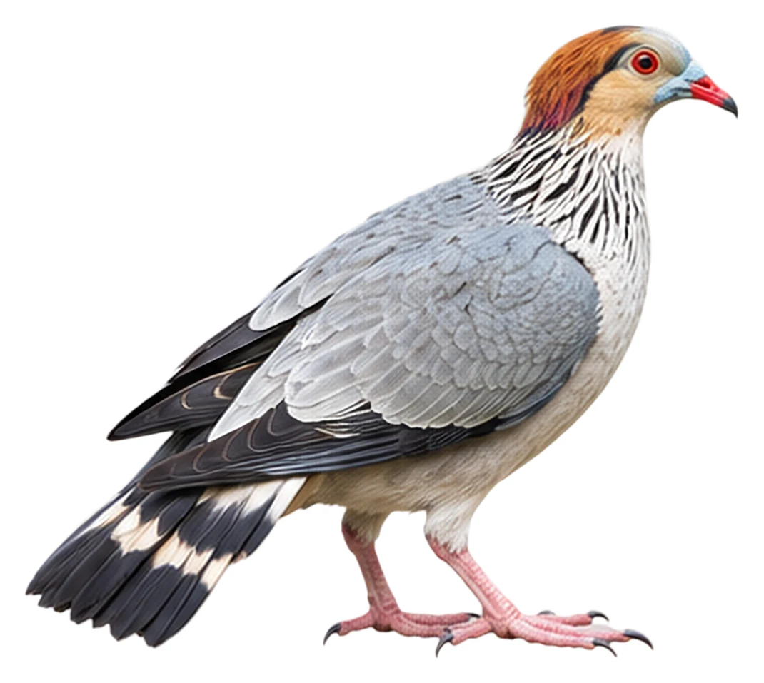 Topknot Pigeon · Original color inspiration