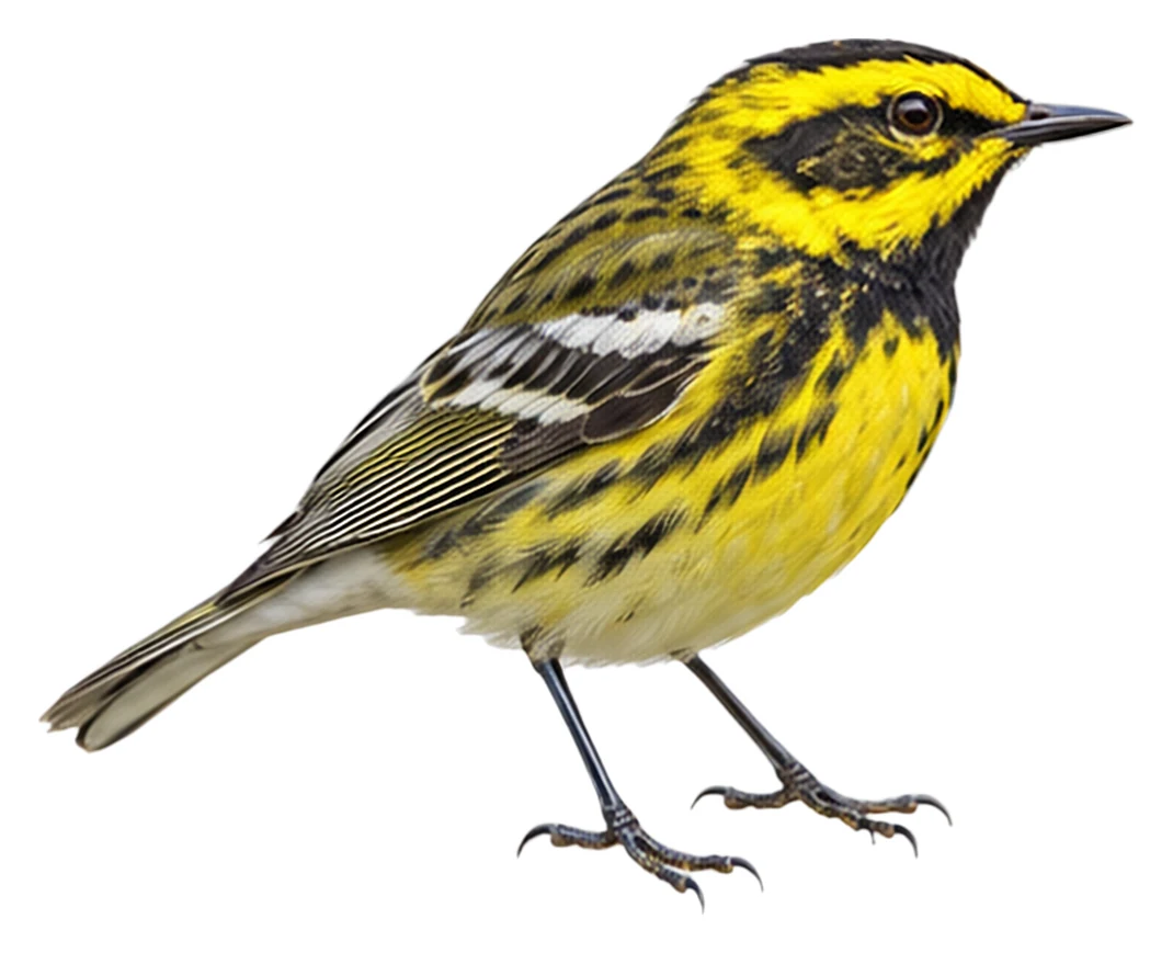 Townsend's Warbler · Original color inspiration