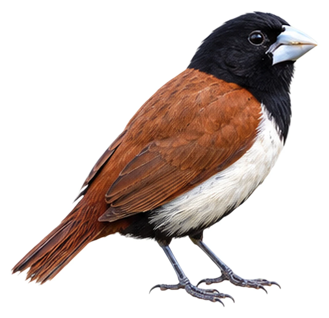 Tricolored Munia · Original color inspiration