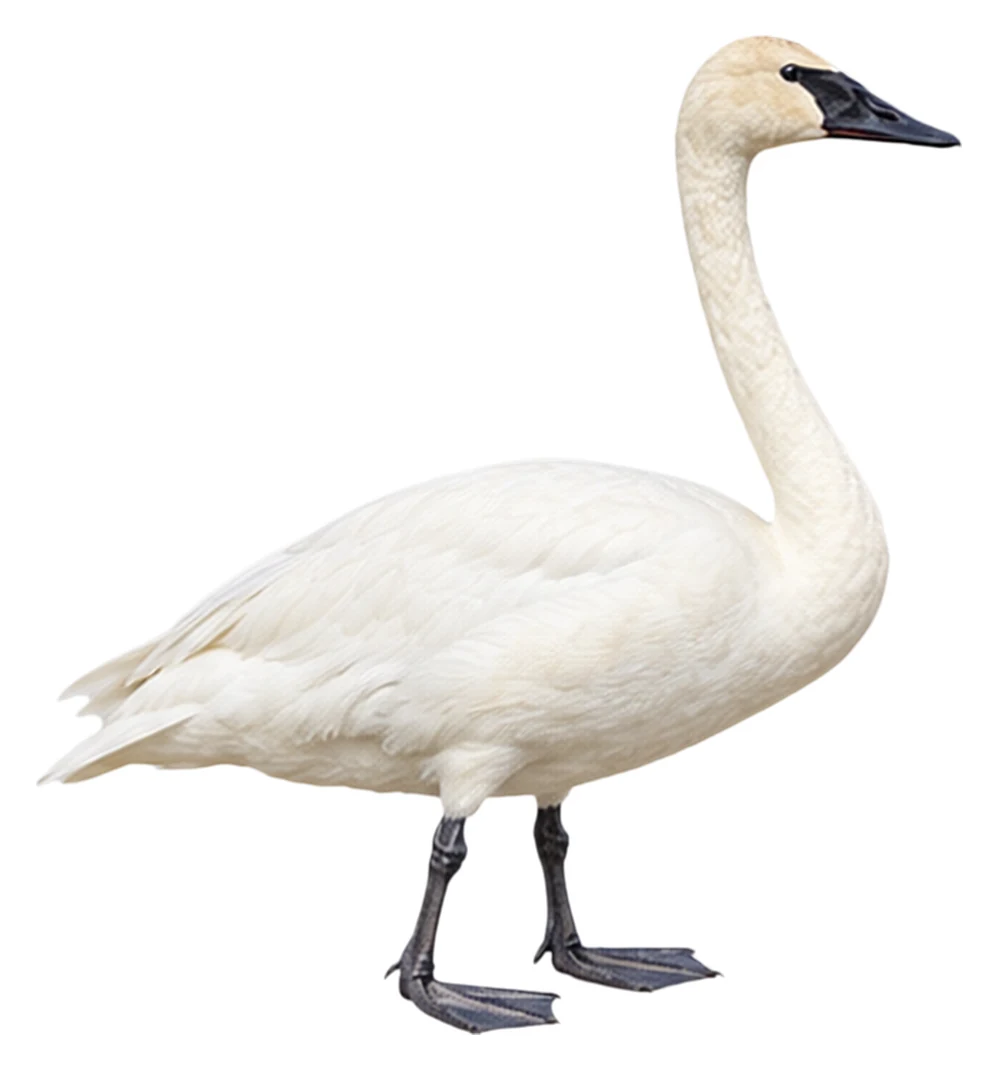 Trumpeter Swan · Original color inspiration