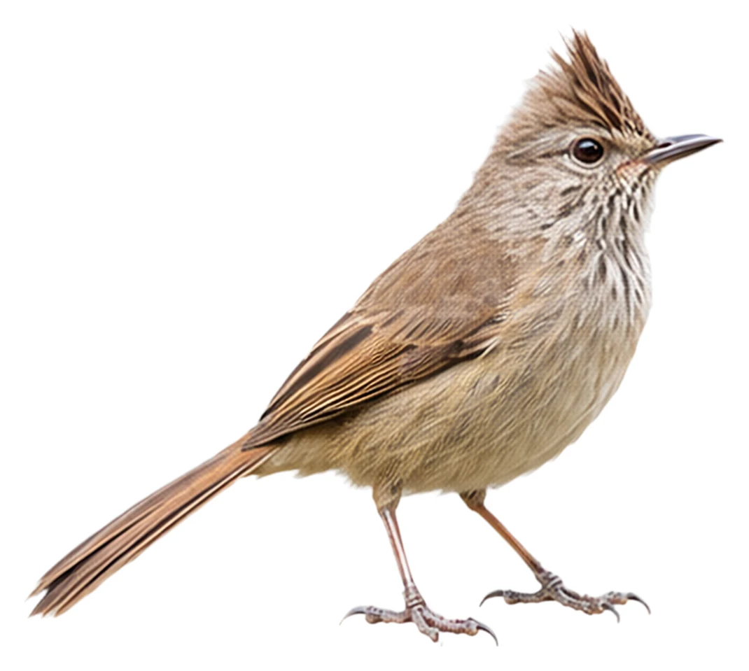 Tufted Tit-Spinetail · Original color inspiration