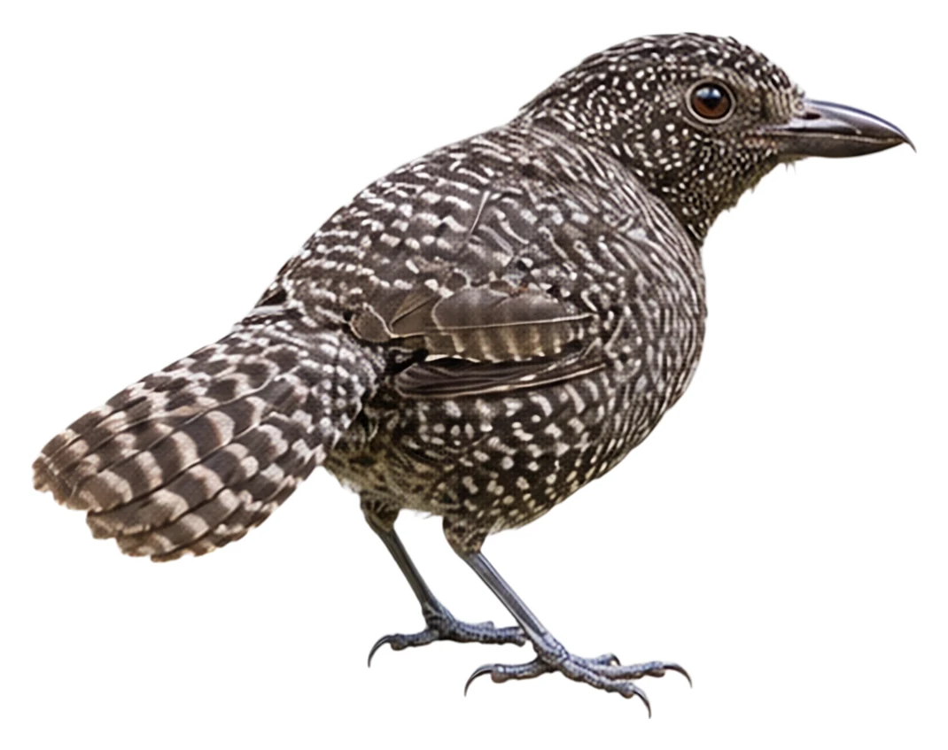 Undulated Antshrike · Original color inspiration