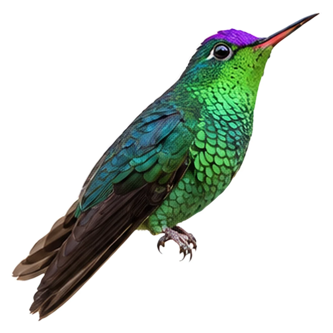 Violet-capped Hummingbird · Original color inspiration
