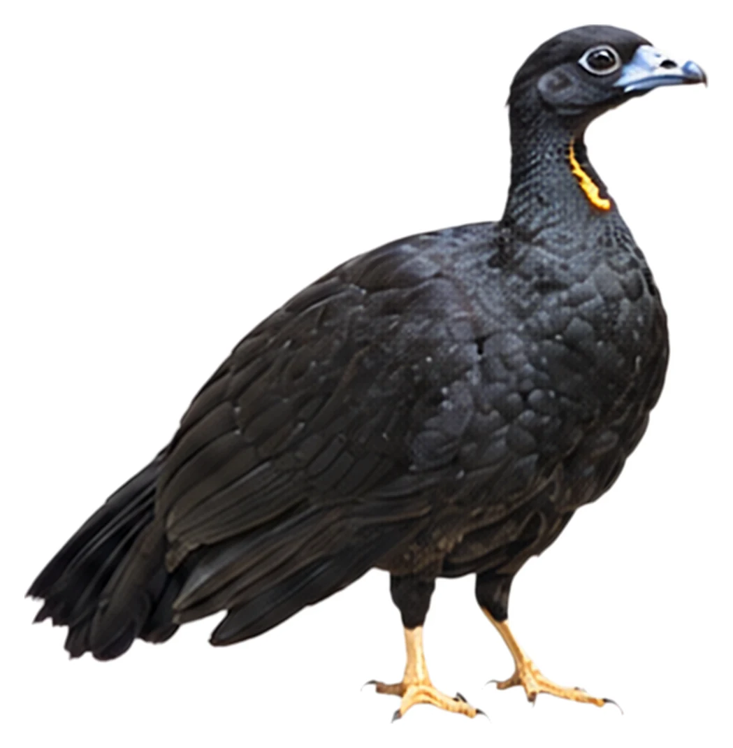 Wattled Guan · Original color inspiration