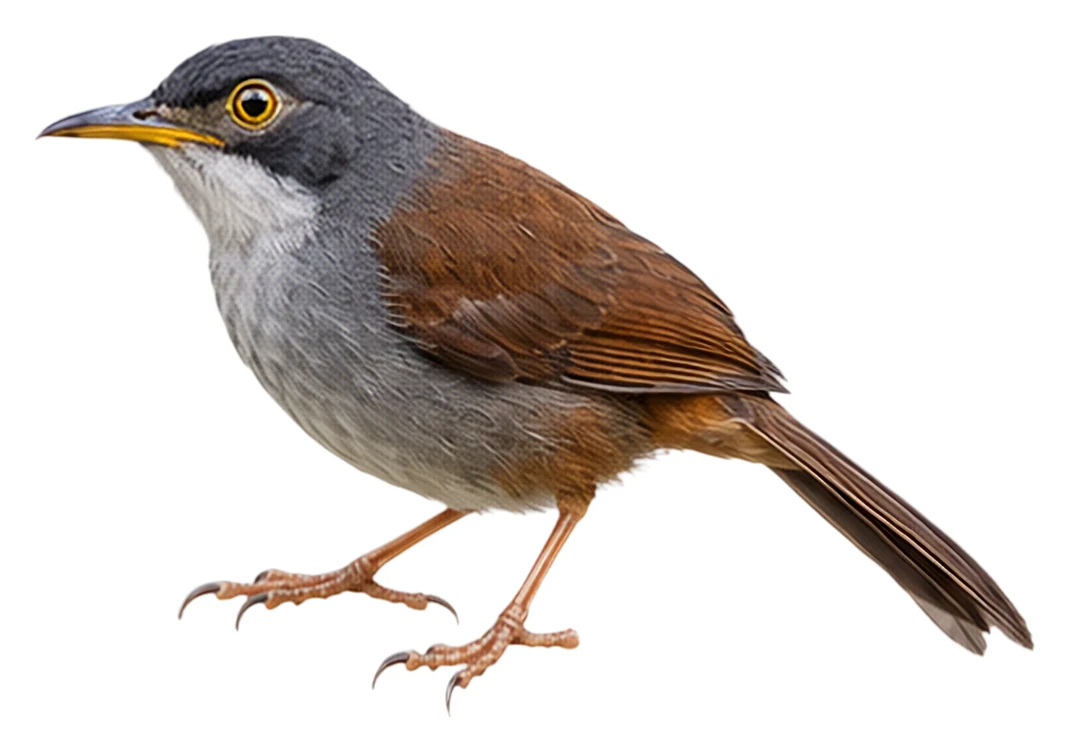 Wayanad Laughingthrush · Original color inspiration