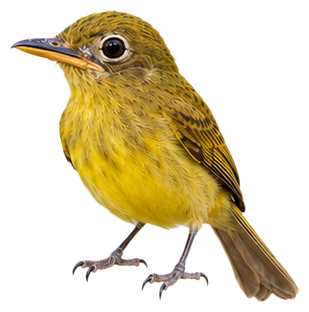 Western Olivaceous Flatbill · Original color inspiration