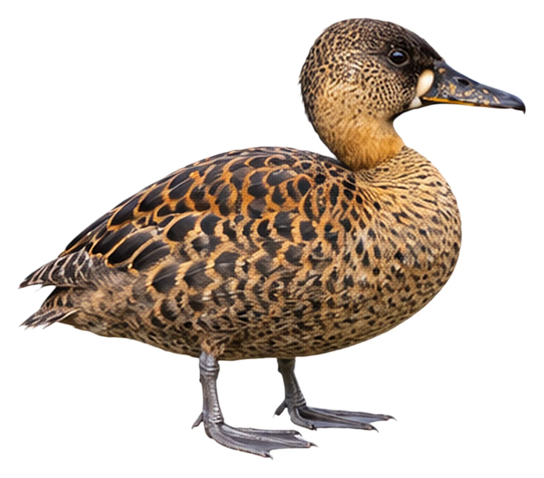 White-backed Duck · رنگ‌های اصلی