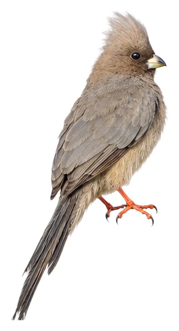 White-backed Mousebird · Original color inspiration