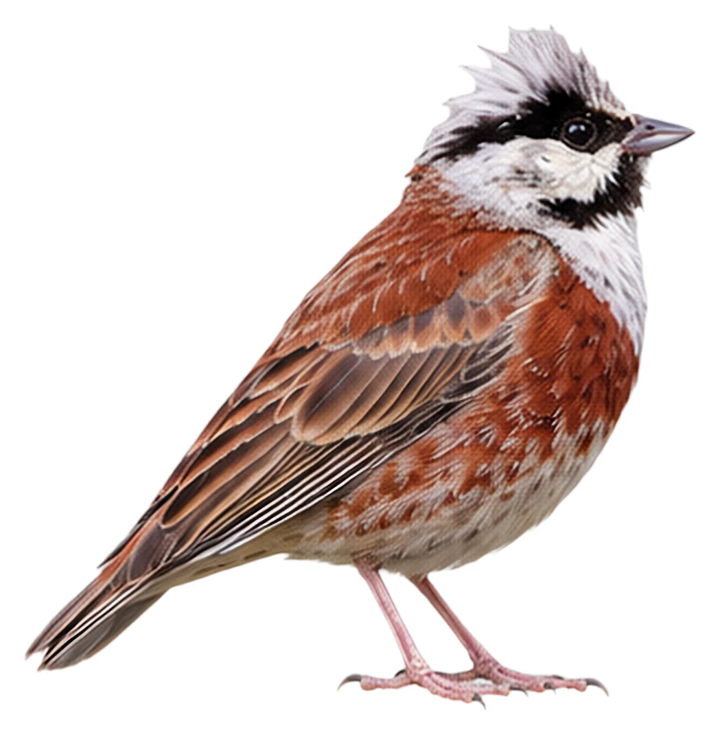 White-capped Bunting · Original color inspiration