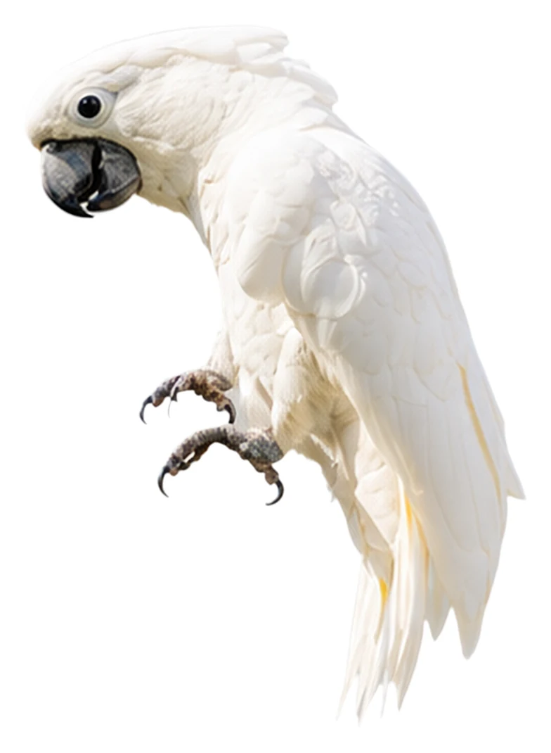 Cacatua bianco · Colori originali