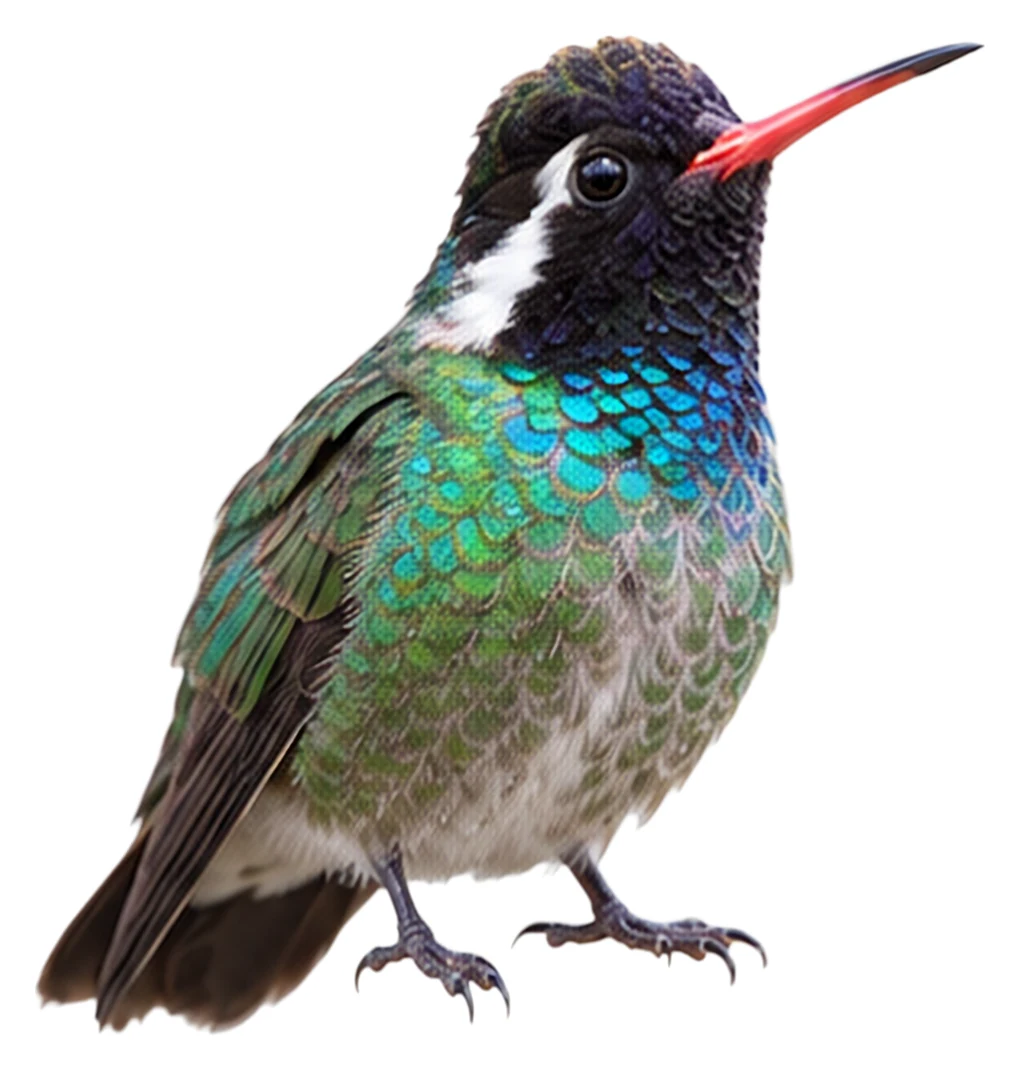 White-eared Hummingbird · Original color inspiration
