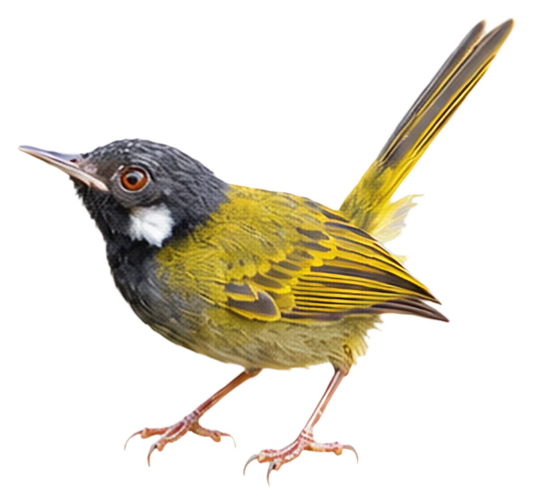 White-eared Tailorbird · Original color inspiration