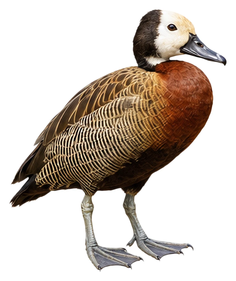White-faced Whistling Duck · Original color inspiration