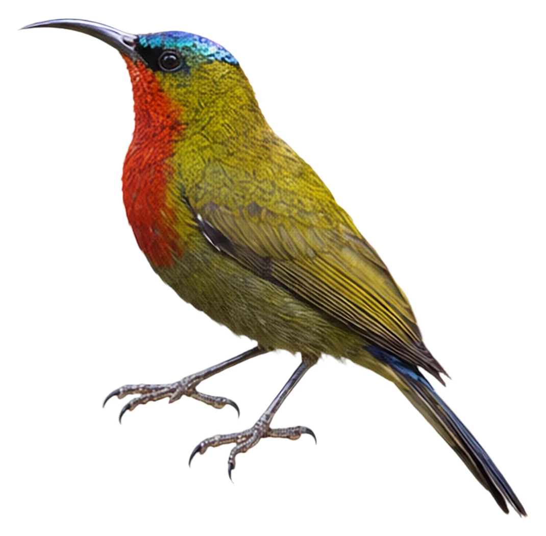 White-flanked Sunbird · Original color inspiration
