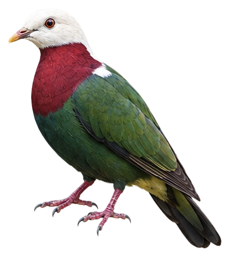 White-headed Fruit Dove · Original color inspiration
