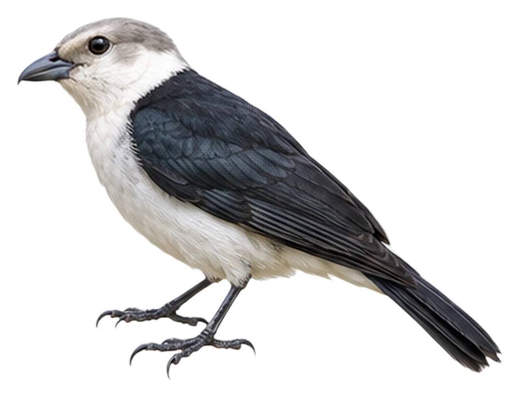 White-headed Vanga · Original color inspiration