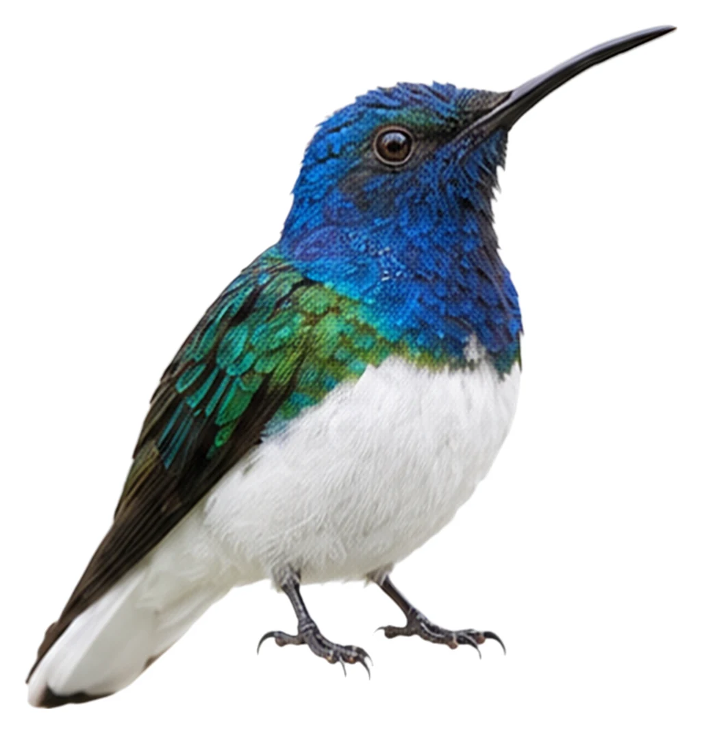 White-necked Jacobin · Original color inspiration