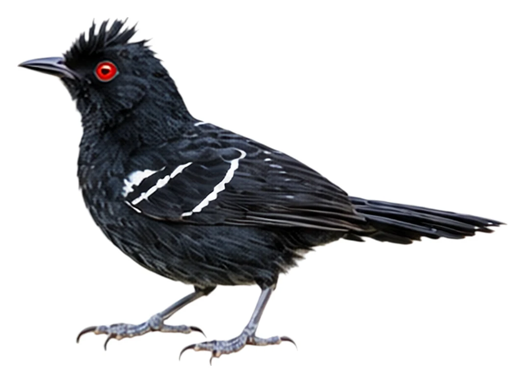 White-shouldered Fire-eye · Original color inspiration