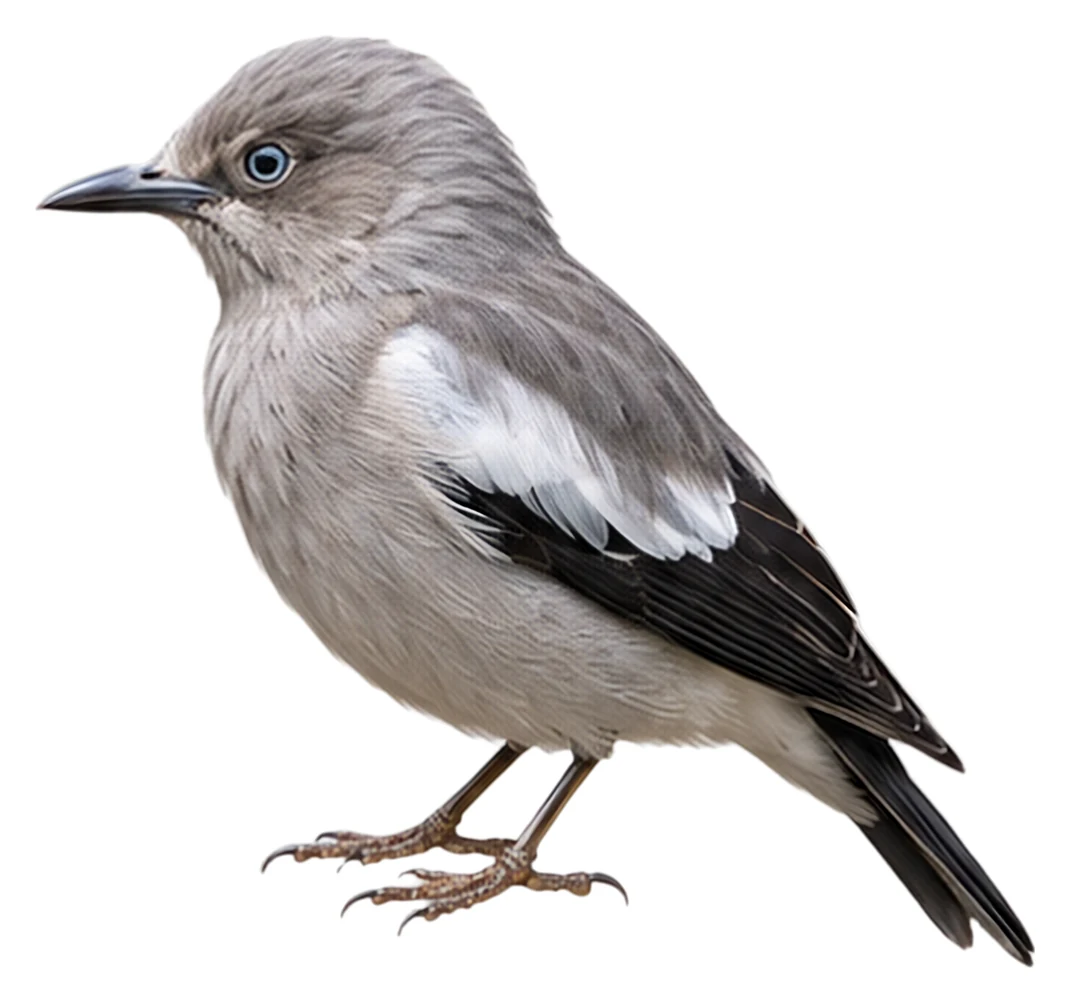 White-shouldered Starling · Original color inspiration