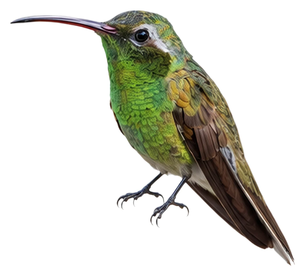 White-tailed Goldenthroat · Original color inspiration