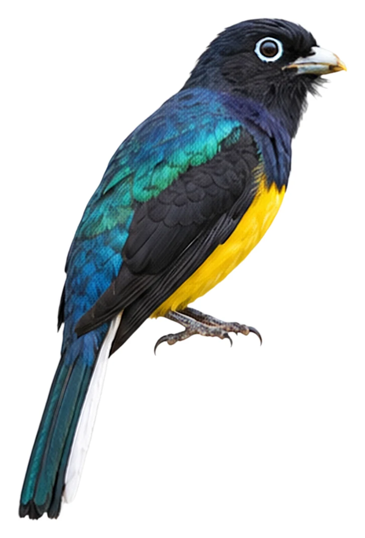 White-tailed Trogon · Original color inspiration