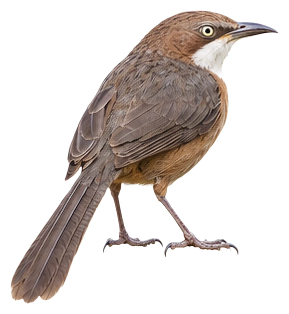 White-throated Babbler · Original color inspiration