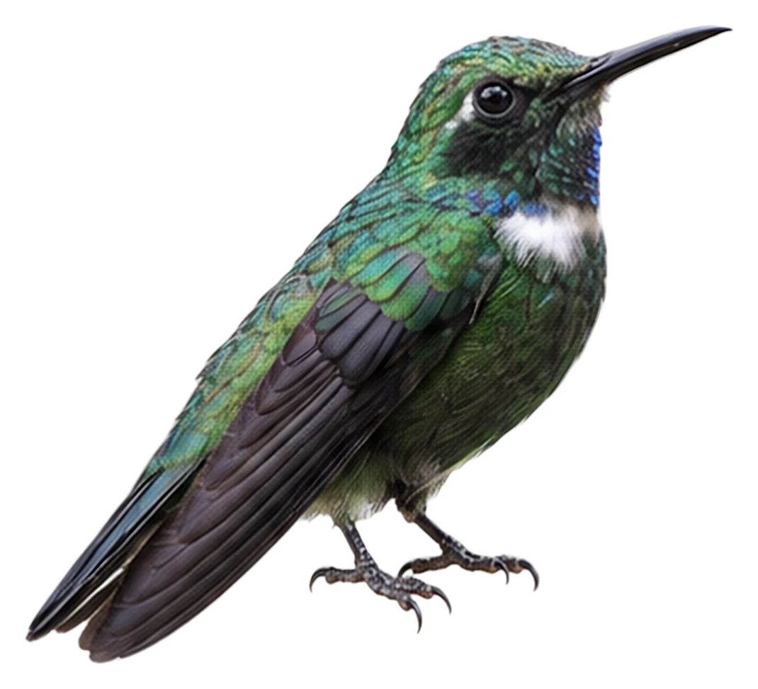 White-throated Daggerbill · Original color inspiration