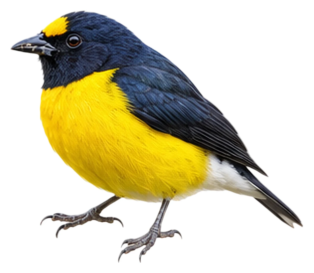 White-vented Euphonia · Original color inspiration