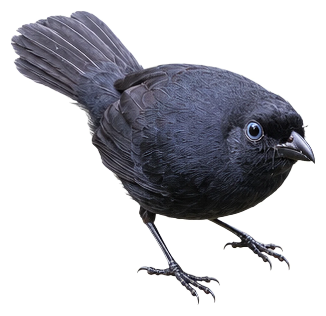 Willard's Sooty Boubou · Original color inspiration